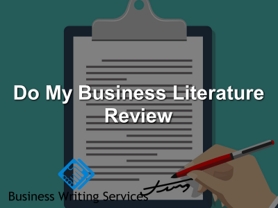 do my business literature review