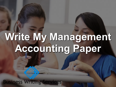 Write My management accounting Paper