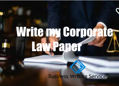 write my corporate law paper