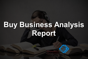 Buy Business Analysis Report