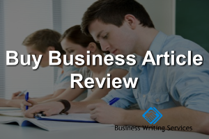 Buy  Business Article Review