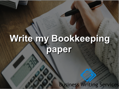 write my Bookkeeping paper