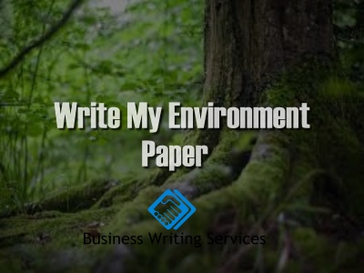 write my Environment paper