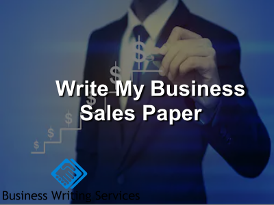write my business sales paper